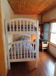 3rd bedroom with bunk bed